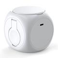 Station de recharge sans fil 3-en-1 en forme de cube Y22