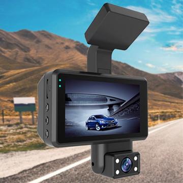 Caméra de Voiture 1080p à Double Objectif avec G-Sensor YC-868 - Avant / Intérieur
