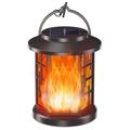 YY-91008B Lanterne solaire suspendue avec effet de flamme vacillante