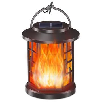 YY-91008B Lanterne solaire suspendue avec effet de flamme vacillante