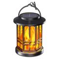 YY-91008C Lanterne solaire suspendue à flamme vacillante avec protection IP65