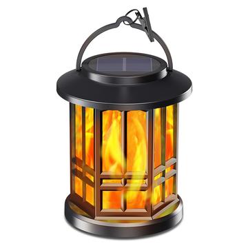 YY-91008C Lanterne solaire suspendue à flamme vacillante avec protection IP65