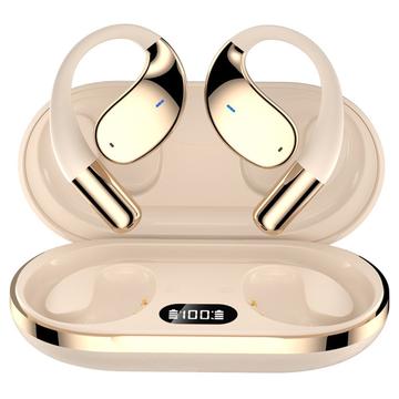 YYK-Q39 Écouteurs ouverts Bluetooth 5.4 pour le sport - Kaki