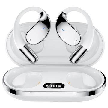 YYK-Q39 Écouteurs ouverts Bluetooth 5.4 pour le sport - Blanc