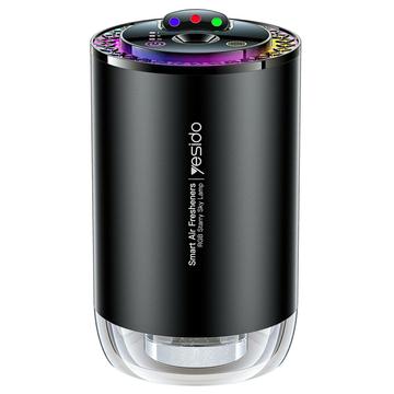 Yesido VC14 Diffuseur d\'aromathérapie pour voiture / Désodorisant ultrasonique avec RVB
