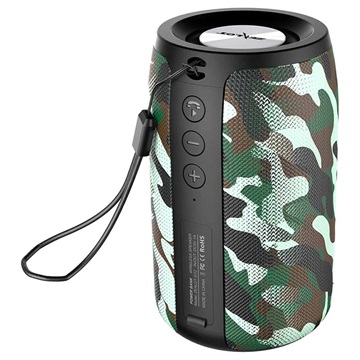 Enceinte Bluetooth Étanche Portable Zealot S32 - 5W - Camouflage Vert