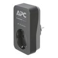 APC Essential SurgeArrest PME1WB-GR Protecteur de surtension 1 prise 16A - Noir / Gris