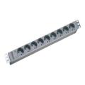 Multiprise Bachmann 9 Prises 16A - 2m - Gris
