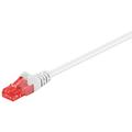 Câble Réseau RJ45 U/UTP CAT 6 Goobay - 5m - Blanc