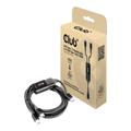 Câble Club 3D USB Type-C - 1.83m - Noir / Blanc