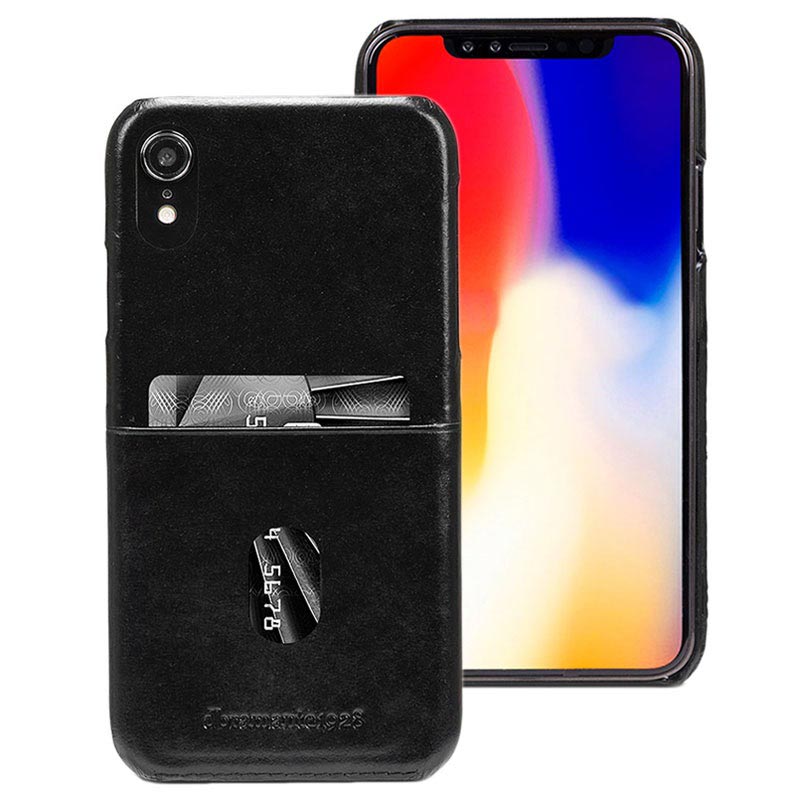 coque iphone xr cuir fine