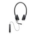 Casque stéréo Dell Pro WH3022 avec câble - Noir
