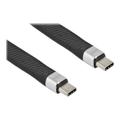 DeLOCK Câble USB 3.2 Gen 2 USB Type-C 13 cm - Noir