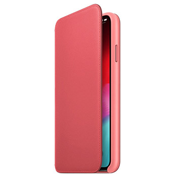 Étui à rabat en cuir pour iPhone Xs Max