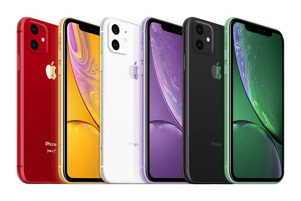 Toutes les nouvelles couleurs de l'iPhone XR 2019