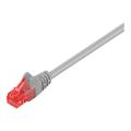 goobay CAT 6 paire torsadée non blindée (UTP) câble patch - 30m - gris