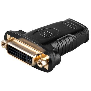 Adaptateur HDMI™/DVI-I, plaqué or