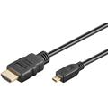 Câble Goobay HDMI 2.0 / Micro HDMI avec Ethernet - 0,5 m