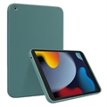 Coque iPad 10.2 2019/2020/2021 en Silicone Liquide - Verte