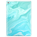 Coque iPad 10.2 2019/2020/2021 en TPU - Marbre Bleu