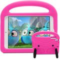 Coque iPad 9.7 2017/2018 Antichoc Portative pour Enfants - Rose Vif