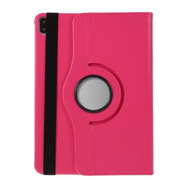 Étui à Rabat iPad Air 11 2024/2025 Rotatif 360 - Rose vif