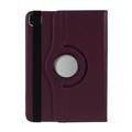 Étui à Rabat iPad Air 11 2024/2025 Rotatif 360 - Violet foncé