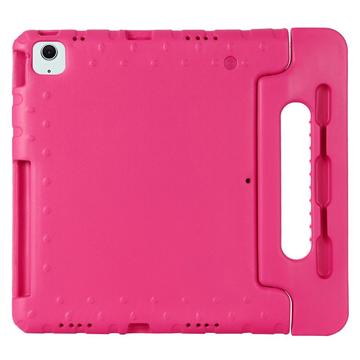 Coque iPad Air 11 2024/2025 Antichoc Portative Pour Enfants - Rose Vif