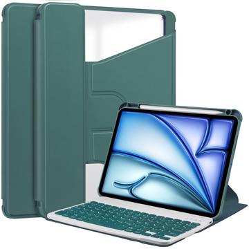 Étui intelligent pivotant à 360° iPad Air 13 2024/2025 avec clavier Bluetooth