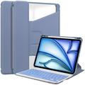 Étui intelligent pivotant à 360° iPad Air 13 2024/2025 avec clavier Bluetooth