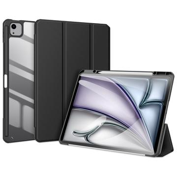 Étui à Rabat iPad Air 13 2024/2025 Tri-Fold Intelligente Dux Ducis Toby - Noir
