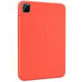 Coque iPad Air 13 (2024)/iPad Pro 12.9 2018/2020/2021/2022 en Silicone Liquide - Rouge