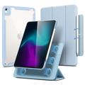 iPad Air 11 2024/2025/Air 2020/2022 ESR Rebound Hybrid Tri-Fold Folio Case - Bleu ciel