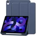 Étui folio à trois volets iPad Air 11 2024/2025/Air 2020/2022 Tech-Protect SmartCase Pen - Bleu foncé