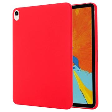 Coque iPad Mini (2021) en Silicone Liquide - Rouge