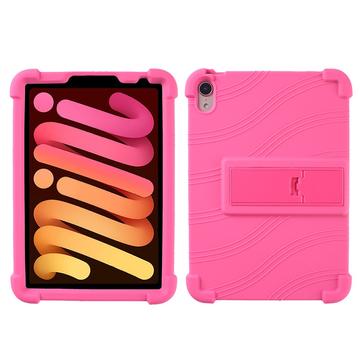 Étui iPad Mini 2021/2024 en silicone avec béquille