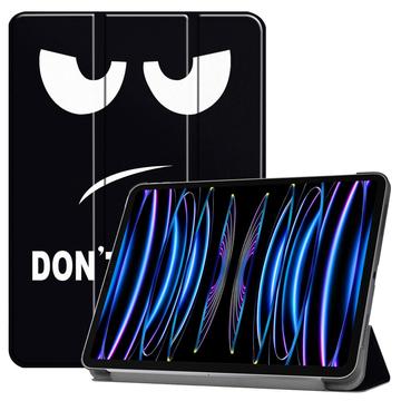 Étui à Rabat Smart iPad Pro 11 (2024) - Série Tri-Fold - Don\'t Touch Me