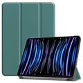 Étui à Rabat Smart iPad Pro 11 (2024) - Série Tri-Fold - Vert