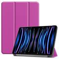 Étui à Rabat Smart iPad Pro 11 (2024) - Série Tri-Fold - Violet