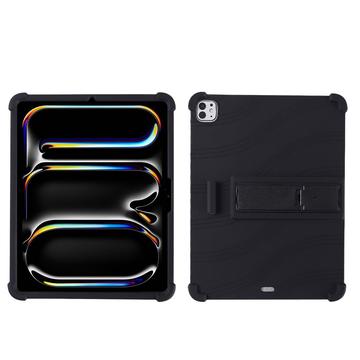 Étui en silicone iPad Pro 11 (2025) avec béquille