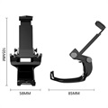 Support de Smartphone iPega P5005 pour Contrôleur PS5 DualSense - 55-88mm - Noir