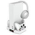 iPega XBS011 Xbox Series S Charging Station with Cooler - White