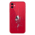 Réparation Cache Batterie pour iPhone 11 - Verre Seulement - Rouge