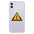Réparation Cache Batterie pour iPhone 11 - cadre inclus - Violet
