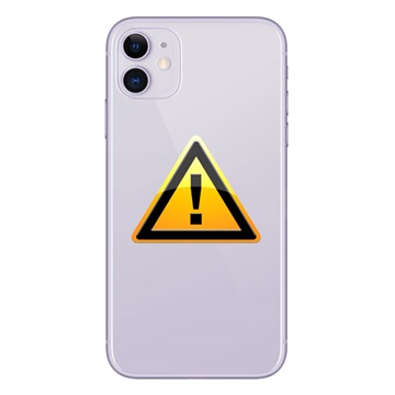 Réparation Cache Batterie pour iPhone 11 - cadre inclus - Violet
