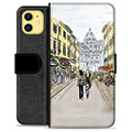 Étui Portefeuille Premium iPhone 11 - Rue d'Italie