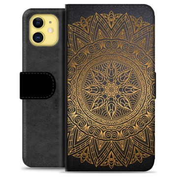 Étui Portefeuille Premium iPhone 11 - Mandala