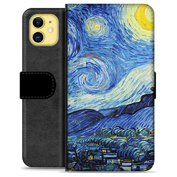 Étui Portefeuille Premium iPhone 11 - Ciel de Nuit