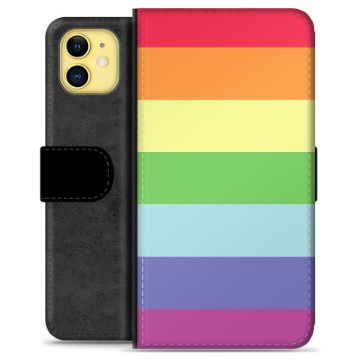 Étui Portefeuille Premium iPhone 11 - Pride