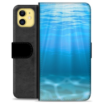 Étui Portefeuille Premium iPhone 11 - Mer